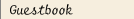 Guestbook